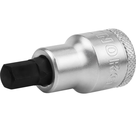 Изображение товара Головка торцевая(1/2", 9 мм) с 6-гр. вставкой HEX, тип N19IN-H9 NORGAU 063720009