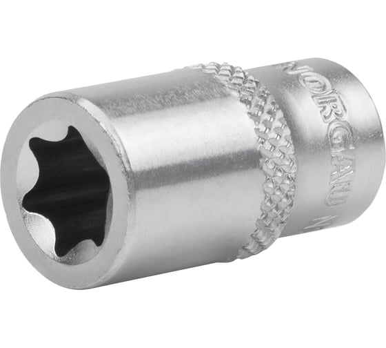 Изображение товара Головка торцевая 1/4" E10 для наружного TORX тип N20TX-E10 NORGAU 063531100