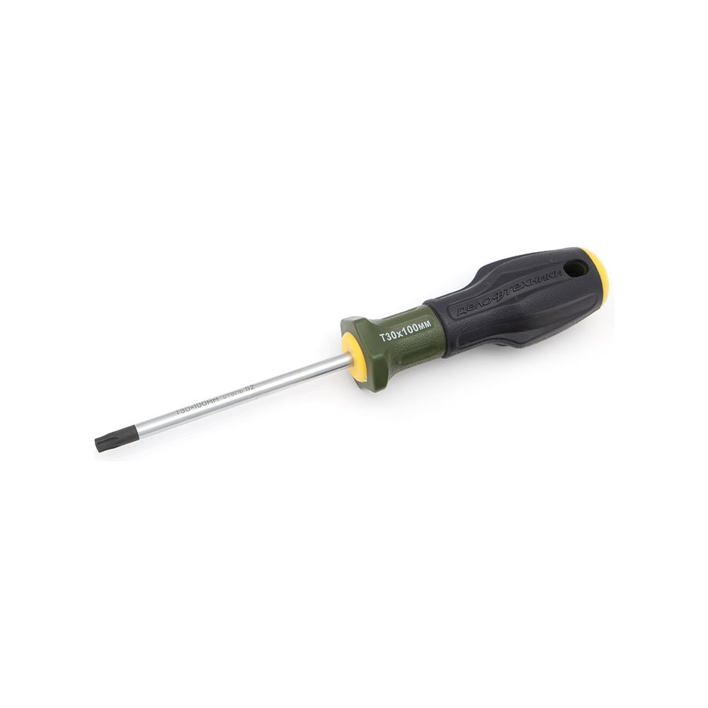 Изображение товара Отвертка TORX T30 с отверстием 100 мм, Дело Техники