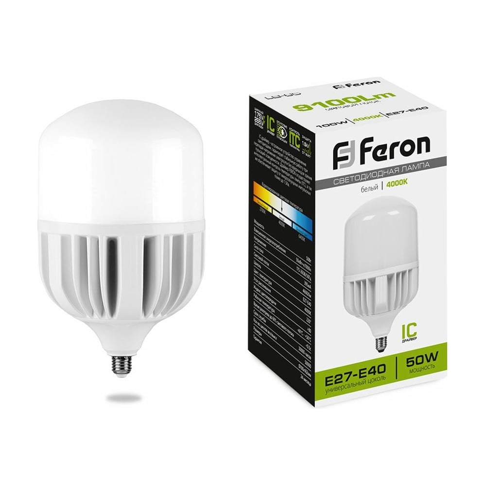 Светодиодная лампа FERON лампа светодиодная eglo t100 e27 220 240 в 4 вт декоративная 120 лм теплый белый свет фиолетовый