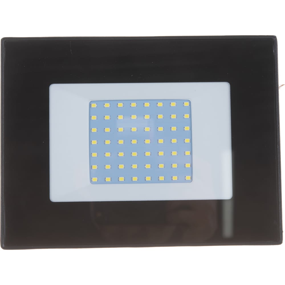 фото Светодиодный прожектор 2835 smd 50w 6400k ip65 ac220v/50hz, черный feron ll-921 32102