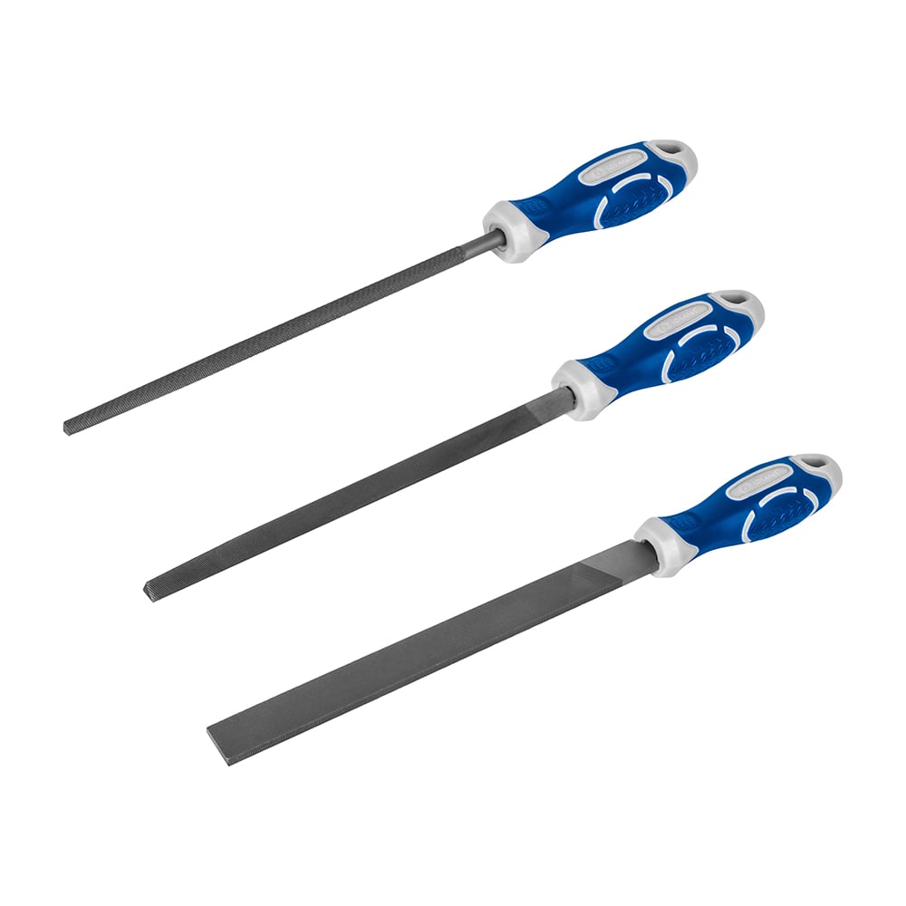 Изображение товара Набор напильников КОБАЛЬТ № 2, 200 мм, 3 шт. 247-743 Изображение товара Набор напильников КОБАЛЬТ № 2, 200 мм, 3 шт. 247-743