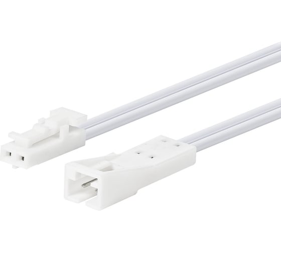 Изображение товара Коннектор для соединения светодиодной ленты MAKSILED 2pin male+female, провод 20см awg22 (комплект), 10 пар K7-2pin