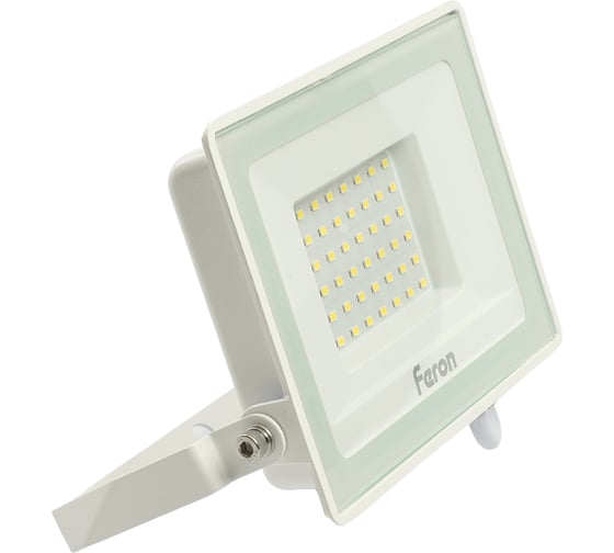 Изображение товара Светодиодный прожектор FERON LL-921 2835 SMD, 50W, 6400K, IP65, белый, с матовым стеклом 29498