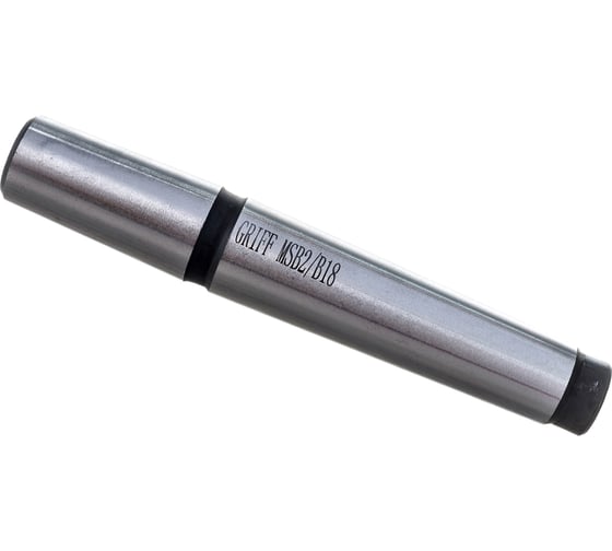 Изображение товара Оправка переходная на сверлильный патрон с КМ2 на B18 с резьбой M10 GRIFF b162013