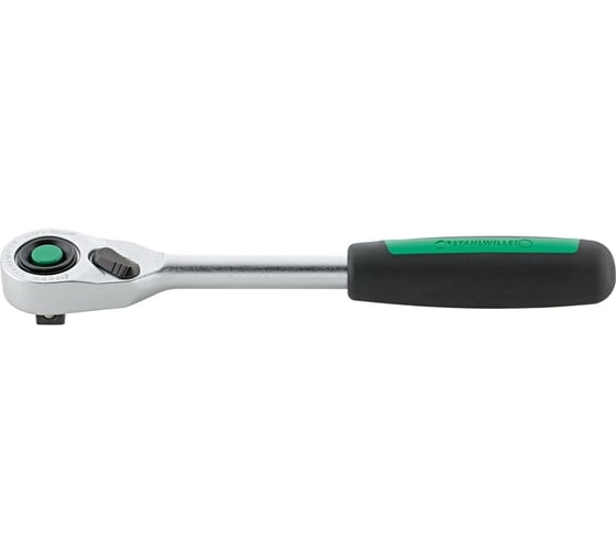 Изображение товара Трещотка реверсивная с кнопкой 1/2" 80 зубцов Stahlwille 13111120 В0000000169126