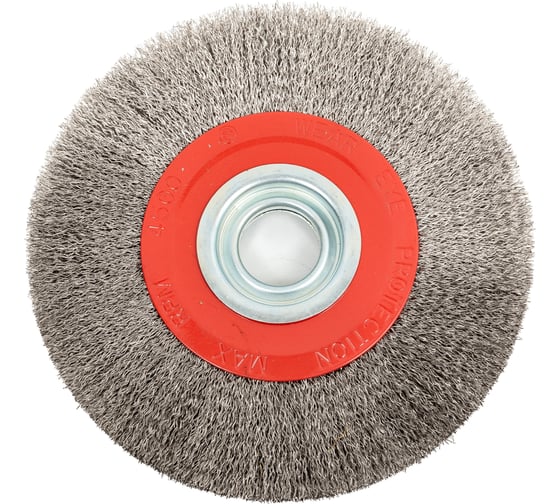 Изображение товара Щетка дисковая с гофрированной нержавеющей проволокой Эксперт 551 (200х32 мм; 12.7/16/19/22/25 мм) Профоснастка 20805009