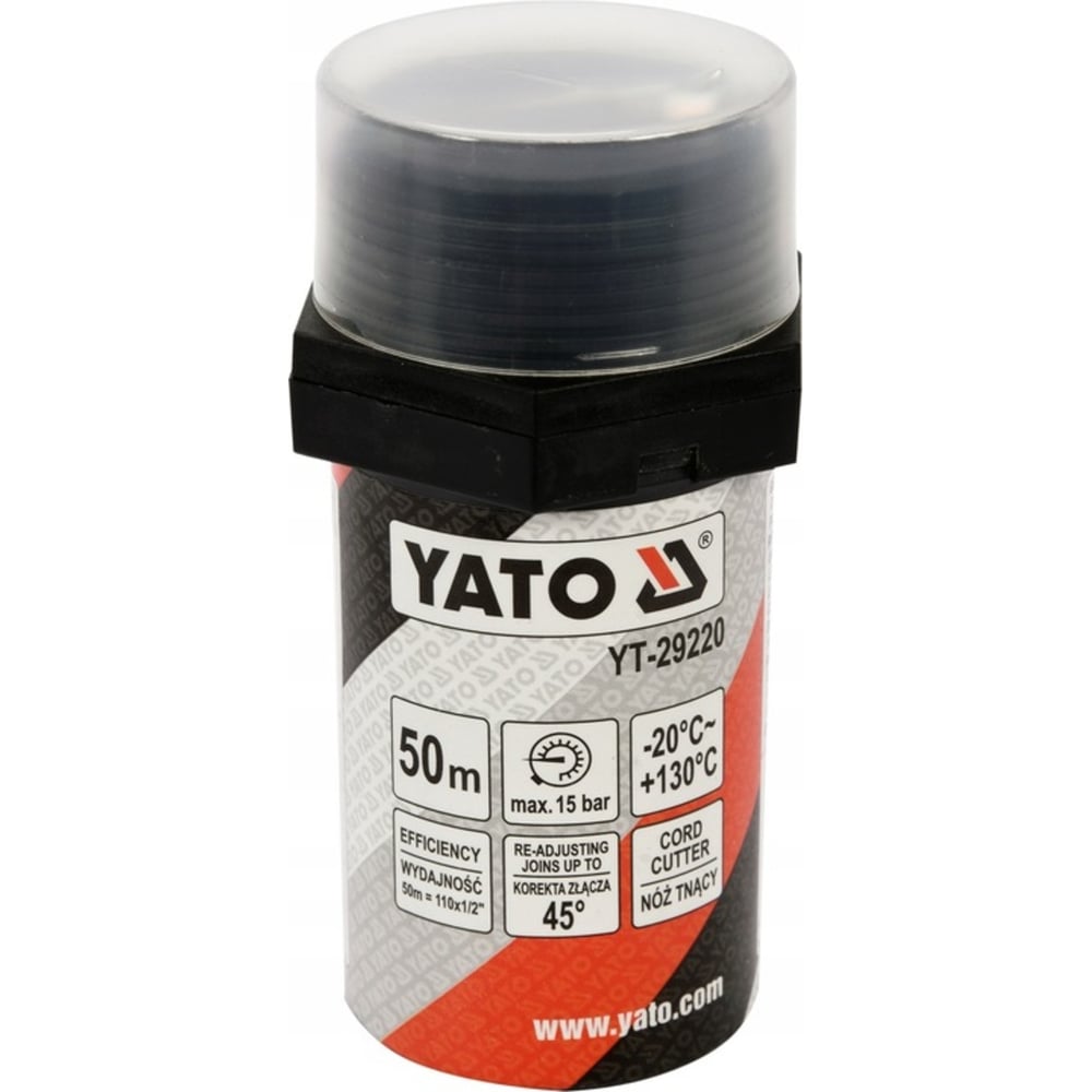 Изображение товара Нить для герметизации резьбы YATO 50 м профессиональная полиамидная