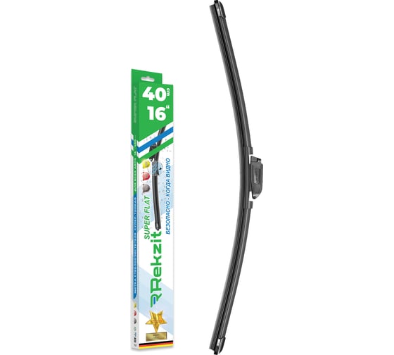 Изображение товара Щетка стеклоочистителя 16/40 см SUPER FLAT REKZIT 911 400
