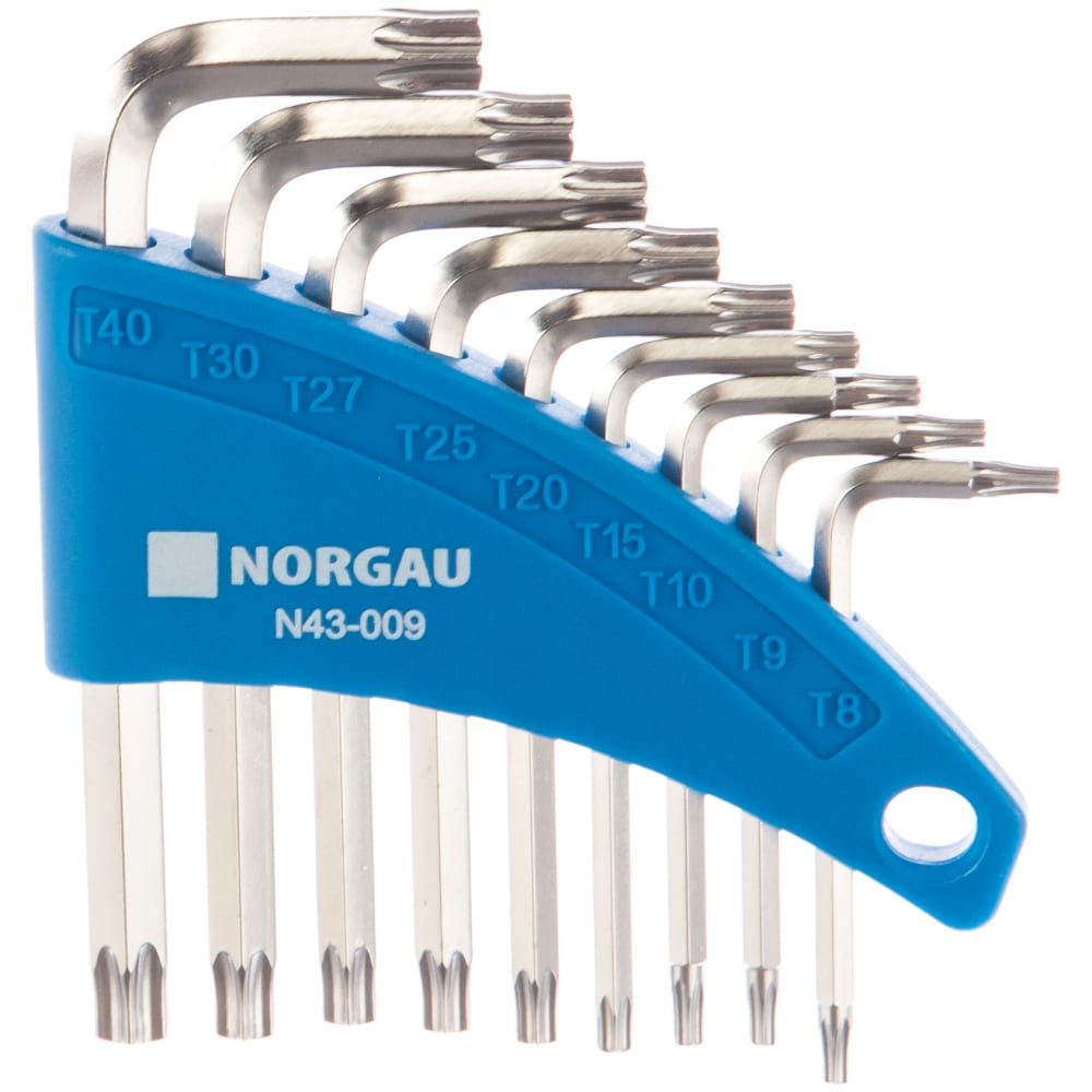 Набор ключей torx NORGAU norgau держатель инструмента изогнутый 10x25 мм nh b 25 101401501