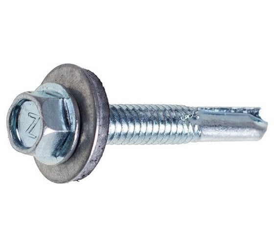 Изображение товара Кровельный саморез STARFIX 5,5x32 мм, цинк, шайба с прокладкой, PT5, 3500 шт. SM-53752-3500