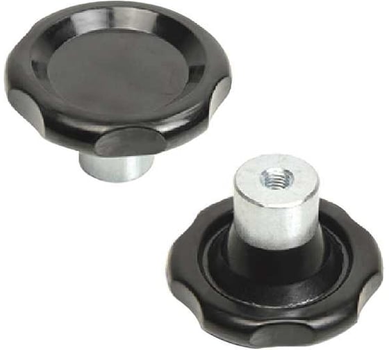 Изображение товара Звездообразная ручка с резьбовой втулкой EMES BTVB450820