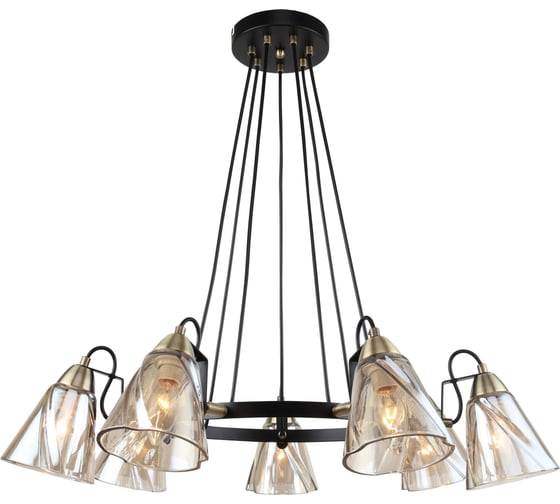 Изображение товара Люстра Rivoli Cathy 5106307 7хЕ14х40 Вт лофт кантри Б0055516