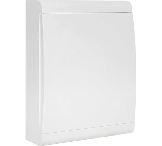 Изображение товара Щит распределительный EKF ЩРН-П-24 белая дверца IP41 Basic (10 шт.) pb-n-24w-bas