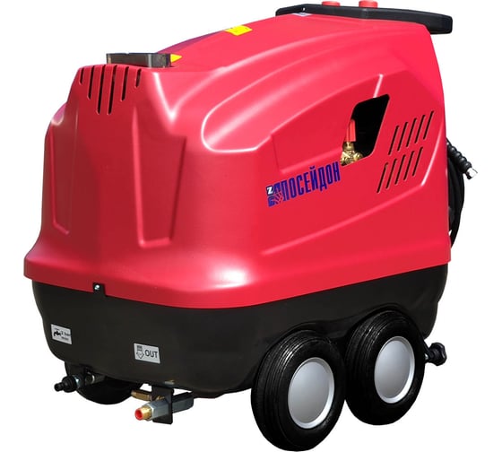 Изображение товара Гидродинамический аппарат с подогревом Посейдон 4 кВт (380в), 150 бар, 15 л/мин, насос Annovi Reverberi (Италия) E4-150-15-Th-F-Cover-Gun