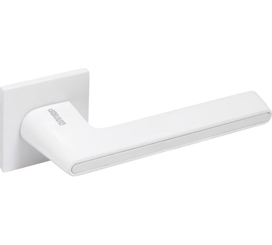 Изображение товара Комплект ручек АЛЛЮР АРТ АДЕЛЬ W/W (85110) матовый белый ЗАЩИТ.ПЛЕНКА 13792