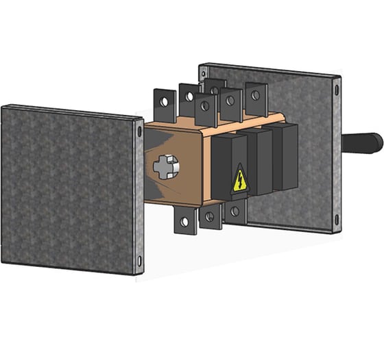 Изображение товара Экран для кожуха рубильника для ВРУ Unit EKF шириной 450мм PROxima mb-15-kr-45