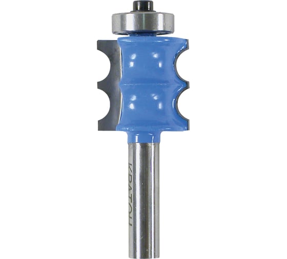 Изображение товара Фреза кромочная фигурная с подшипником (23.9 мм; R4 мм; хвостовик 8 мм) Кратон 1 09 03 079