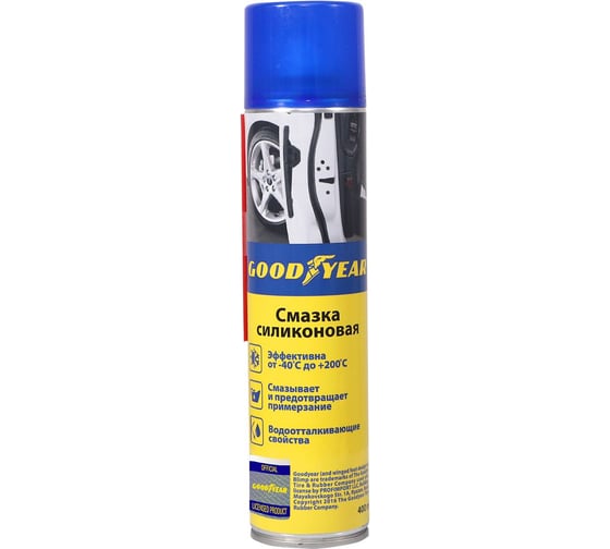 Изображение товара Силиконовая смазка, аэрозоль 400 мл Goodyear GY000701