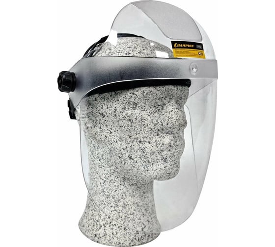 Изображение товара Защитный поликарбонатный щиток с наголовником Champion C1022