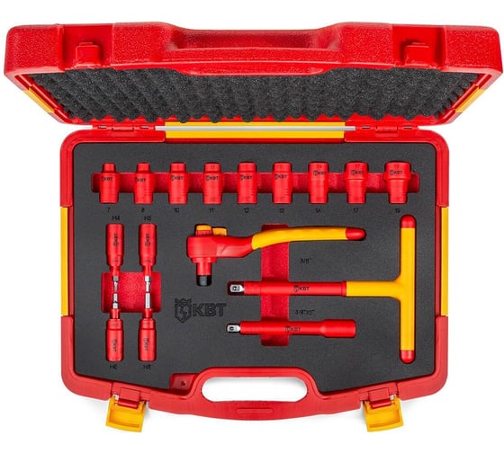Изображение товара Набор диэлектрического инструмента 3/8 КВТ НИИ 16 71104