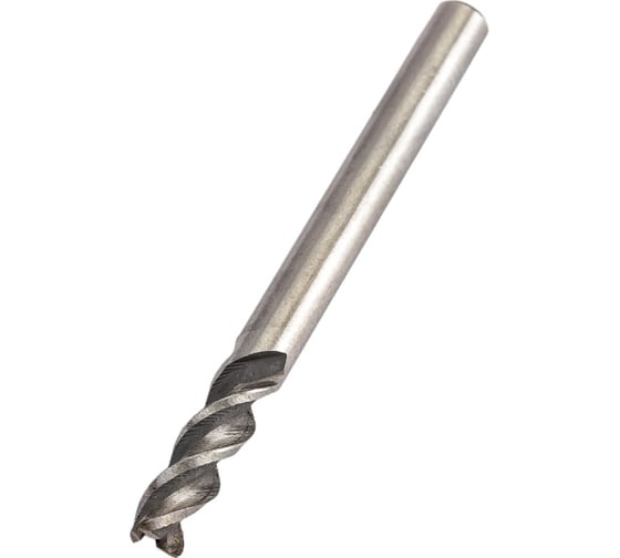 Изображение товара Фреза концевая (4х43х11 мм; Р6М5; 3 перая; ц/х) GRIFF a300024