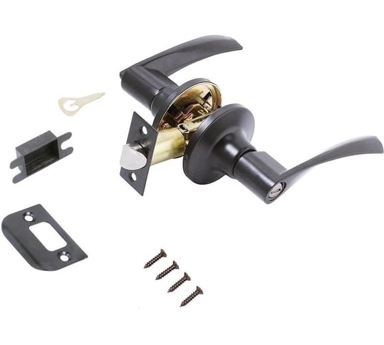 Изображение товара Защелка СТАНДАРТ 8901 BK BL фиксатор, черная 13391