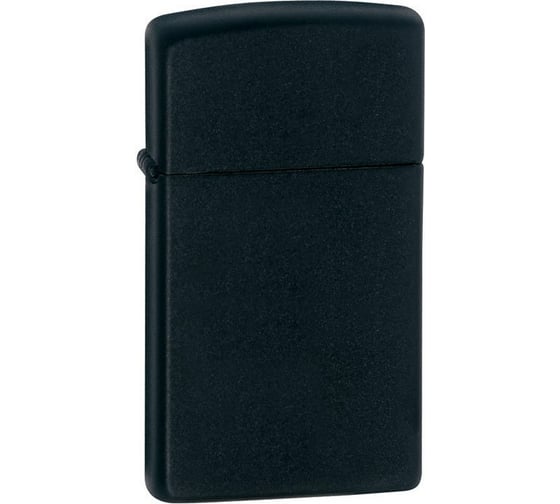 Изображение товара Зажигалка Zippo Slim Black Matte 1618