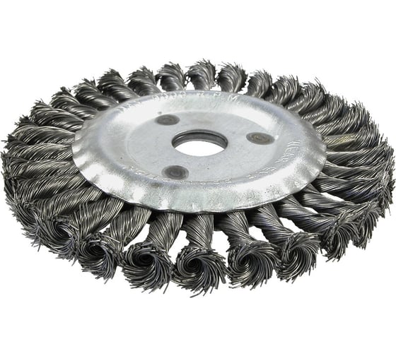 Изображение товара Щетка дисковая для УШМ (100х22.2 мм) Кратон 1 11 02 006