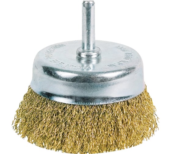 Изображение товара Щетка чашечная для дрели (75 мм) Кратон 1 11 01 008