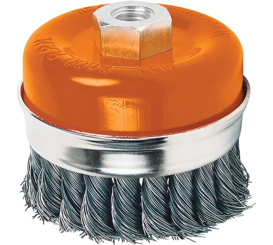 Изображение товара Щетка чашечная Кратон для шлифмашин сталь 80 мм M14 S-T 1 11 02 002