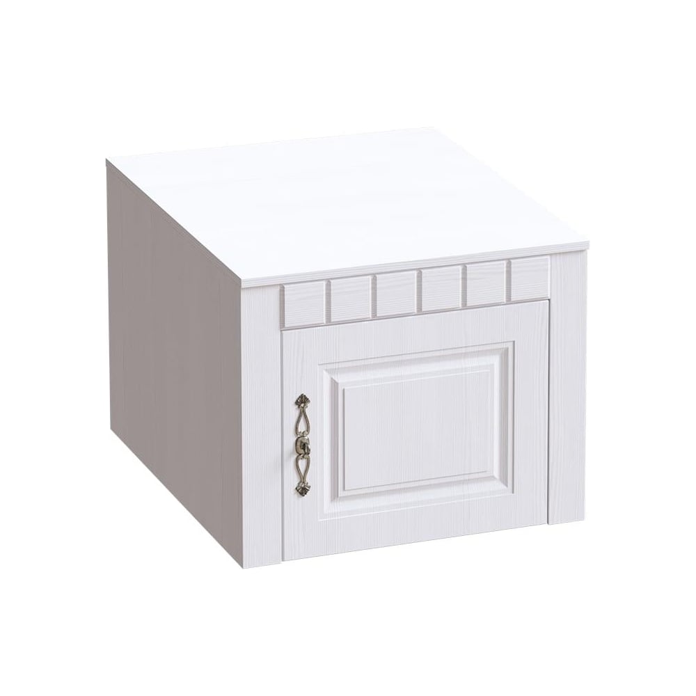 Изображение товара Антресоль Мебельград Прованс спальня 1 дверь МДФ ЛДСП белая