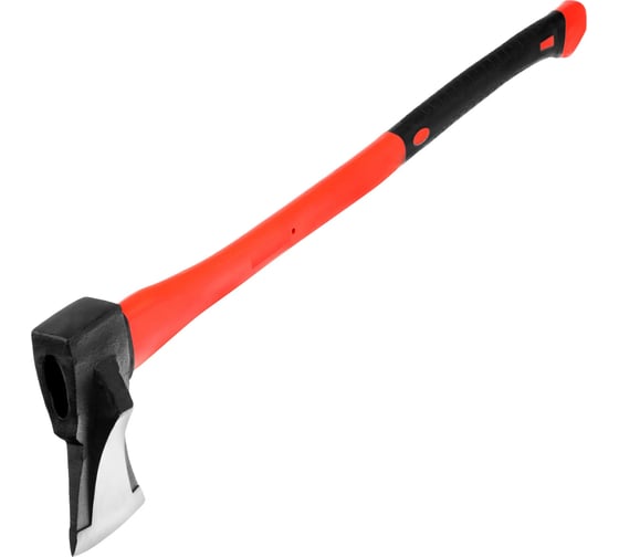 Изображение товара Топор-колун с клиновидным полотном MATRIX 3000 г, фибергласовое обрезиненное топорище 900 мм 21817