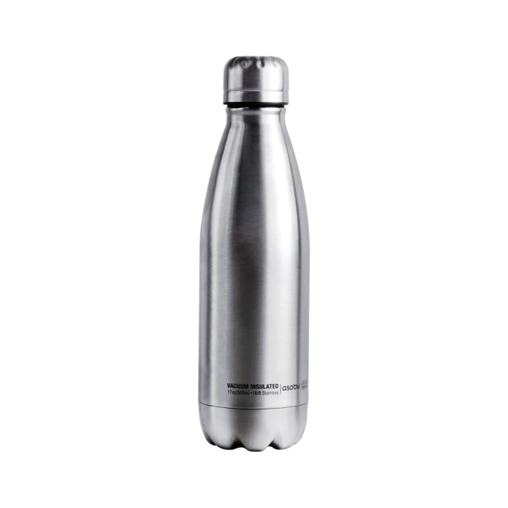 фото Стальная термобутылка asobu central park travel bottle 0.51 л, sbv17 silver