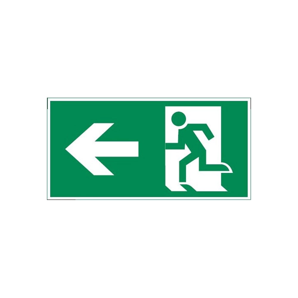 Изображение товара Пиктограмма VARTON фигура стрелка влево 300x150мм для аварийных светильников