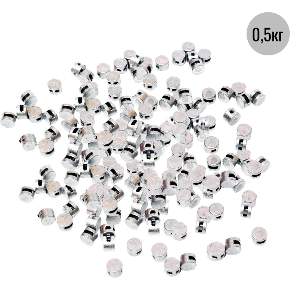 Изображение товара Свинцовая пломба Пломба.Ру 0,5 кг - надежная фиксирующая защита