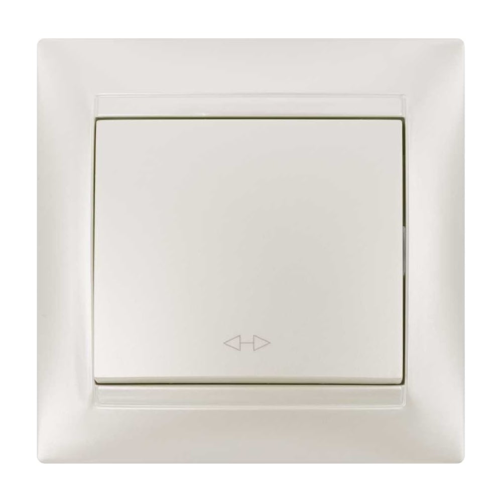 Изображение товара Перекрестный выключатель 1-клавишный TDM ELECTRIC серия Лама перламутр SQ1815-0836