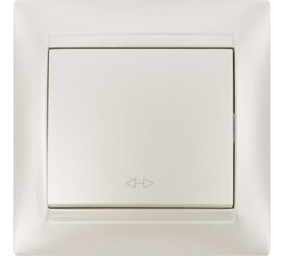 Изображение товара Перекрестный выключатель 1-клавишный TDM ELECTRIC 10А перламутр серия "Лама" SQ1815-0836