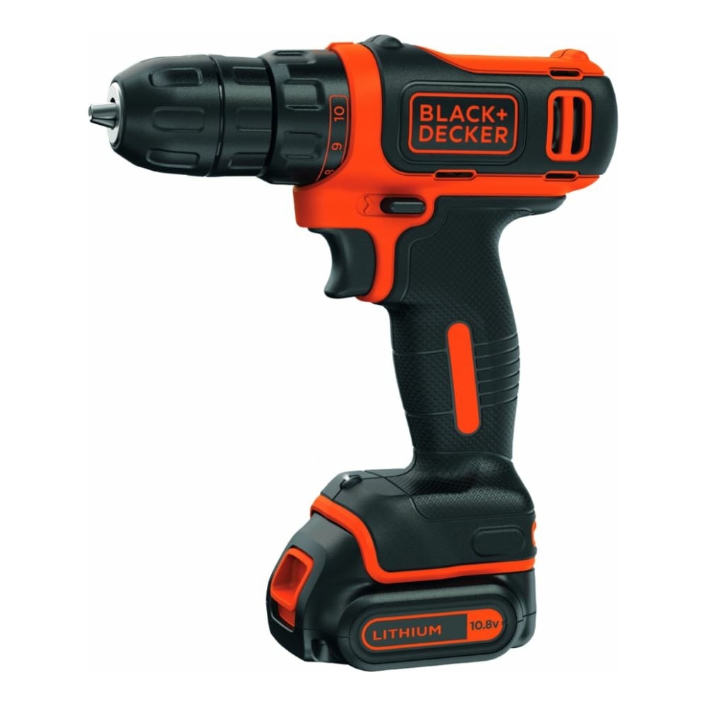 фото Компактная аккумуляторная дрель-шуруповерт black+decker bdcdd12k1b