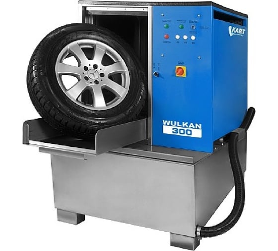 Изображение товара Автоматическая мойка колес гранулами KART Wulkan 300