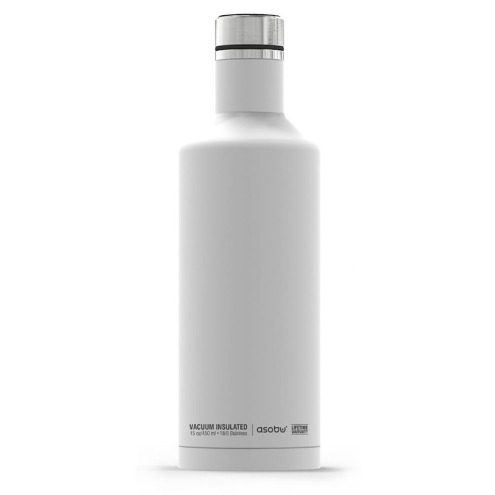 фото Термобутылка asobu times square travel bottle 0.45 л, белая sbv15 white