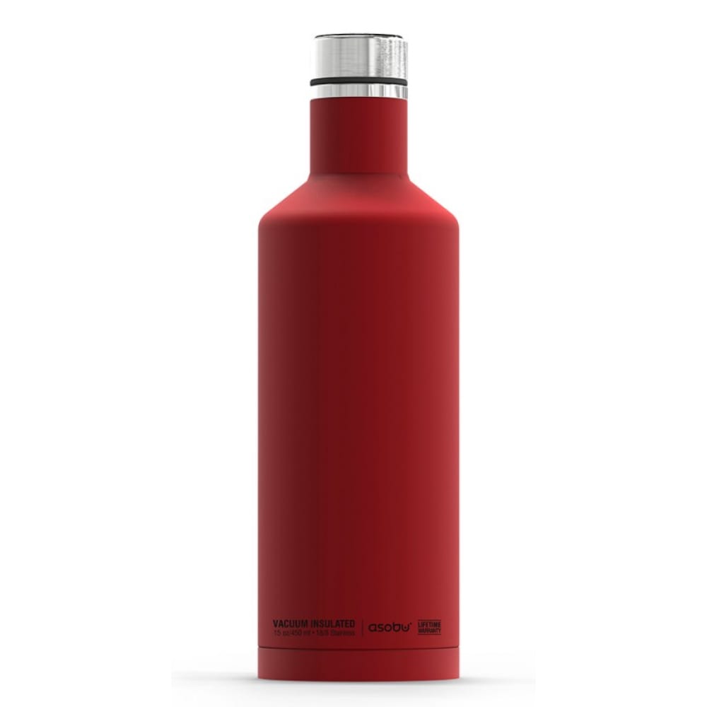 фото Термобутылка asobu times square travel bottle 0.45 л, красная sbv15 red