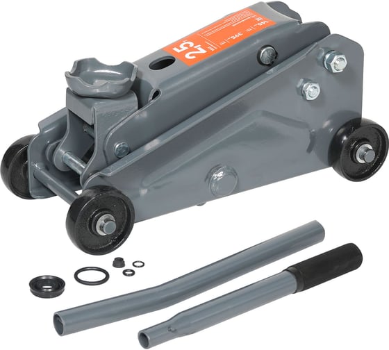 Изображение товара Подкатной домкрат Airline 2.5т компактный 367мм 165мм 165мм, MIN - 145 мм, MAX - 395 мм AJ-2.3F-380