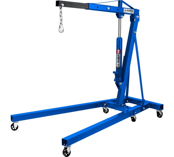 Изображение товара Гидравлический складной кран ЗУБР Профессионал КГС-2 2 т, 25-2200 мм 43011-2