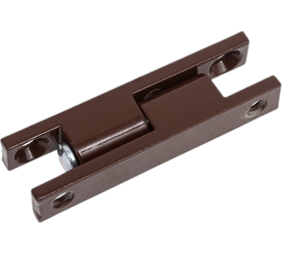 Изображение товара Алюминиевая петля для москитной сетки KOMFORT москитные системы коричневая, s32, 6 шт. ПМ000849