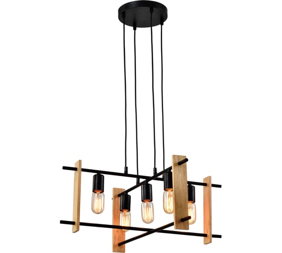 Изображение товара Люстра Rivoli Elizabeth 5107305 5 Е27 40 Вт лофт кантри Б0057936