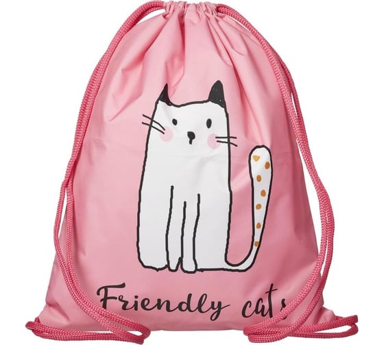 Изображение товара Мешок для обуви Комус Класс Friendly cats 360x470 мм Мо-26-1 1369329