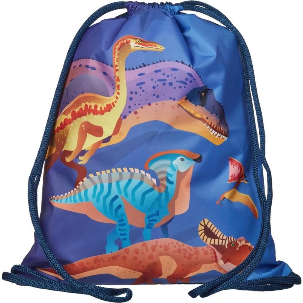 Мешок для обуви №1 School сумка мешок на молнии наружный карман синий