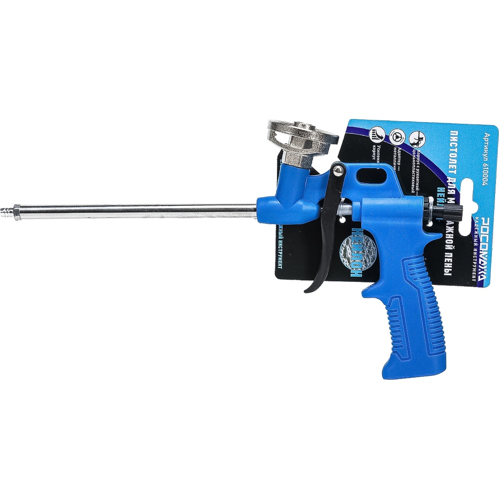 Изображение товара Пистолет для монтажной пены РОСОМАХА нейлон 610004