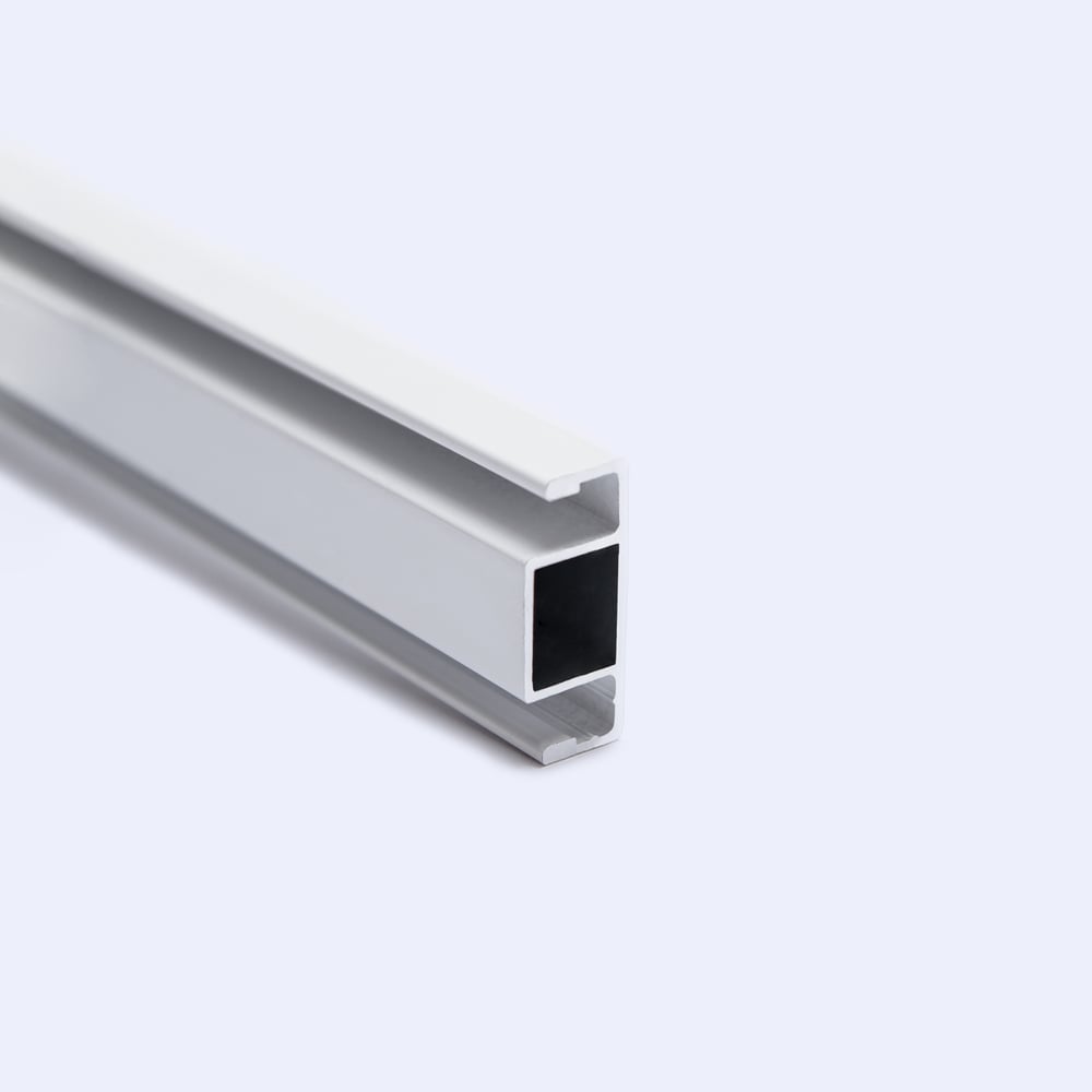 Изображение товара Поперечный профиль KOMFORT 1.8 м белый для москитной сетки с пазом под шнур